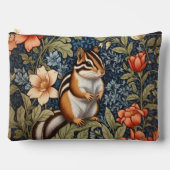 Cute Chipmunk William Morris Inspired Floral Etui (Voorkant)