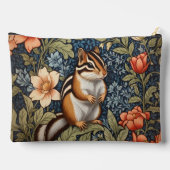 Cute Chipmunk William Morris Inspired Floral Etui (Achterkant)