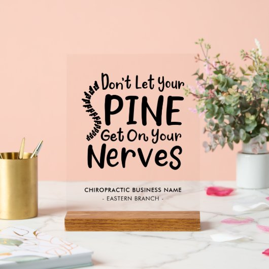Cute Chiropractic Nom commercial et bureau (Mariage)