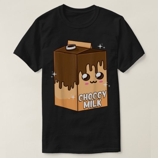 Cute Choccy Milk Kawaii Meme T-shirt (Design voorkant)