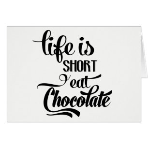 Cute Chocolate Addict - Hallo, denk aan jou,