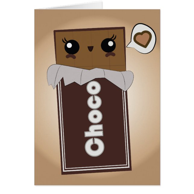 Cute Chocolate Bar (Voorkant)