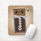Cute Chocolate Bar Muismat (Met muis)