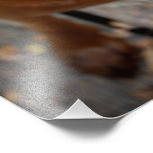 Cute Chocolate Lab Pit Mix Dog 7 Foto Afdruk (Hoek)