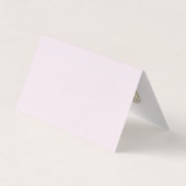 Cute Chocolate Truffels Visitekaartjes (Achterkant)