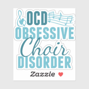Cute Choir Obsoned Sticker