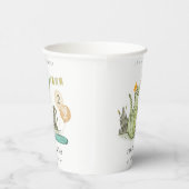 Cute Chomp Alligator in Swamp Any Age Birthday Papieren Bekers (Rechts)