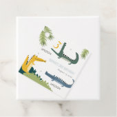 Cute Chomp Alligator Swamp Elke leeftijdscategorie Bedankjes Labels (In situ)