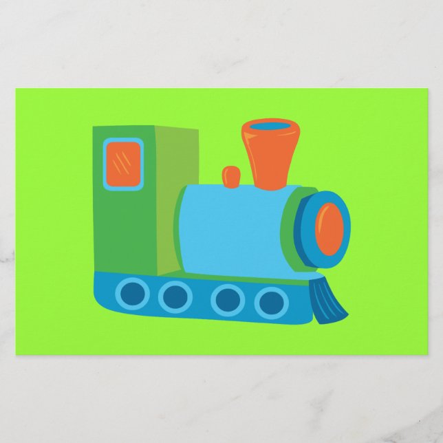 Cute Choo Choo Train (Voorkant)