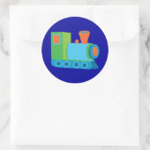 Cute Choo Choo Train Ronde Sticker (Tas)