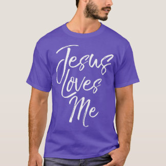 Cute Christelijk Quote voor vrouwen Jezus houdt va T-shirt