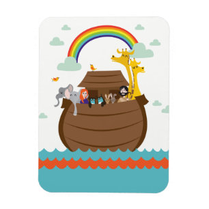 Cute Christian Kids Magnet Bible Story Noah’s Ark Magneet