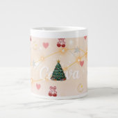 Cute Christmas Aesthetic Mug  (Devant)
