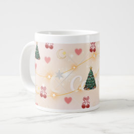 Cute Christmas Aesthetic Mug  Extra Grote Beker