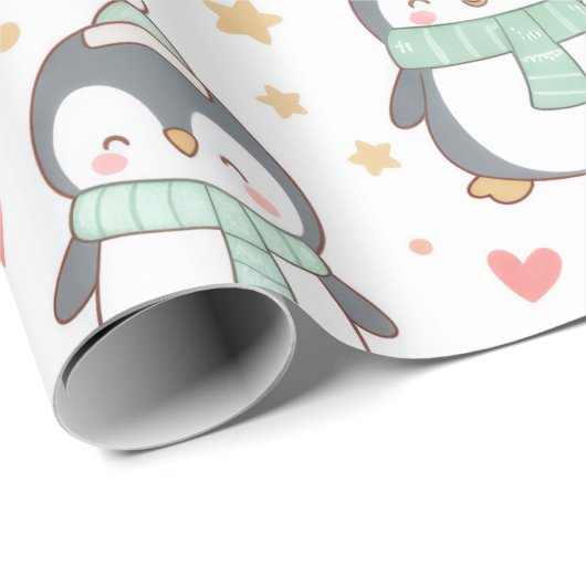 Cute Christmas Animals Wrapping Paper – Festive Ho Cadeaupapier (Rol Hoek)