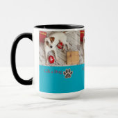 Cute Christmas Dog Gift Mug (Gauche)