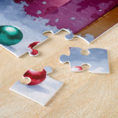 Cute Christmas Elf & Reindeer Legpuzzel (Zijkant)