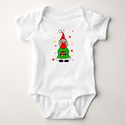 Cute Christmas elf Romper (Voorkant)