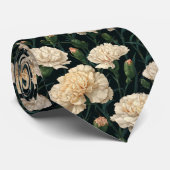 Cute Christmas Gift For Boyfriend Carnation Flower Stropdas (Opgerold)