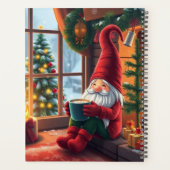 Cute Christmas gnome Planner (Achterkant)