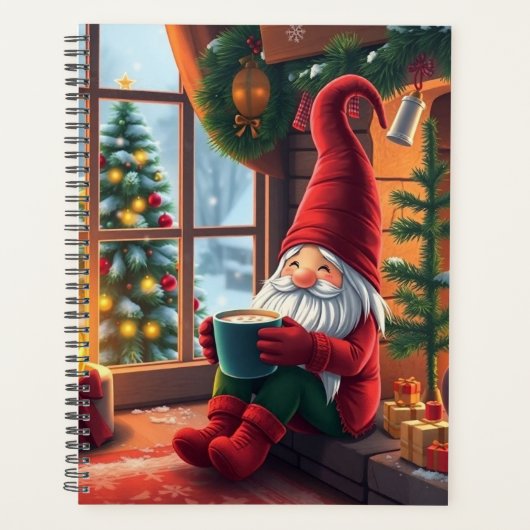 Cute Christmas gnome Planner (Voorkant)