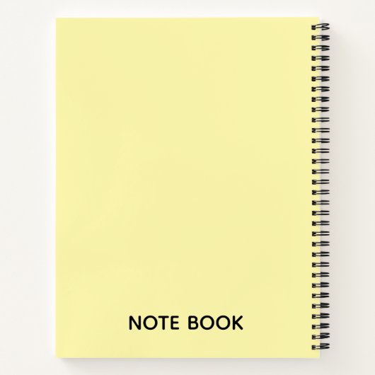 Cute Christmas Kid Gift Notebook Notitieboek (Achterkant)