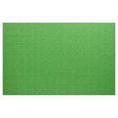 Cute Christmas Kitty Green Vacances Tissu (Yard)