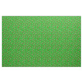 Cute Christmas Kitty Green Vacances Tissu (Fat Quarter)