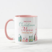 Cute Christmas Movie Watch Mug Pink Elf Workshop (Gauche)