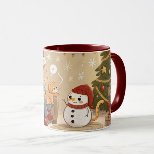 cute christmas mug (Devant droit)