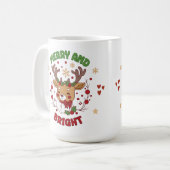 Cute Christmas Mug Koffiemok (Voorkant links)