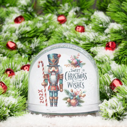 Cute Christmas Nutcracker  Snow Globes (Noël)