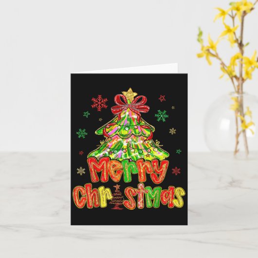 Cute Christmas Pajamas Family Matching Xmas Men Wo Kaart (Gele Bloem)