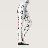 Cute Christmas Penguin Leggings (Droite)