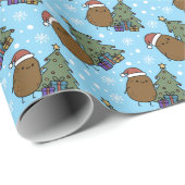 Cute Christmas Potato Cadeaupapier (Rol Hoek)