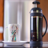 Cute Christmas Reindeer GazelleCoffee Mug 