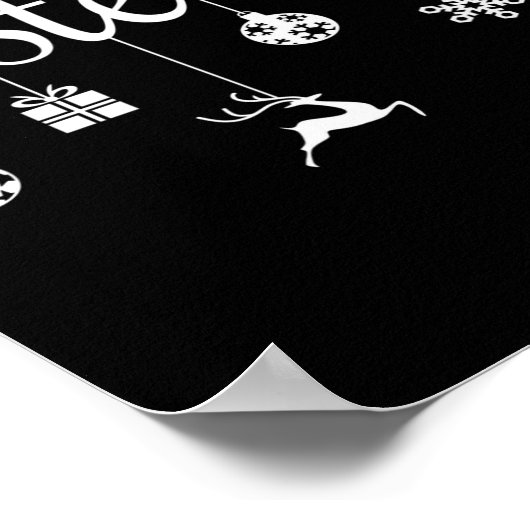 Cute Christmas Sisters Poster (Hoek)