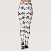 Cute Christmas Snowman Leggings (Dos)
