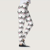 Cute Christmas Snowman Leggings (Droite)