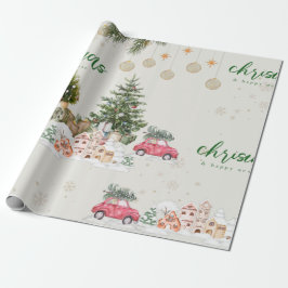 Cute Christmas Sparkle Cadeaupapier