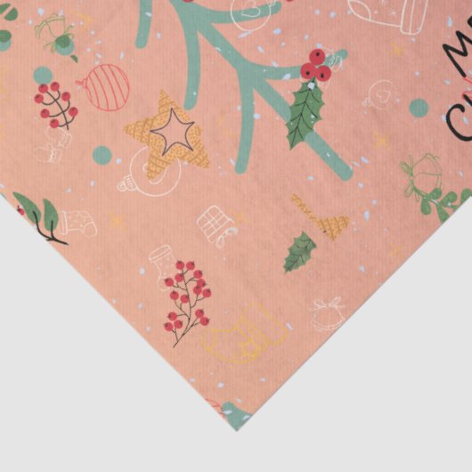 Cute Christmas Tissuepapier (Detail)