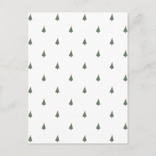 Cute Christmas Tree Merry Christmas Card. Briefkaart