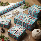 Cute Christmas Wrapping Paper Cadeaupapier