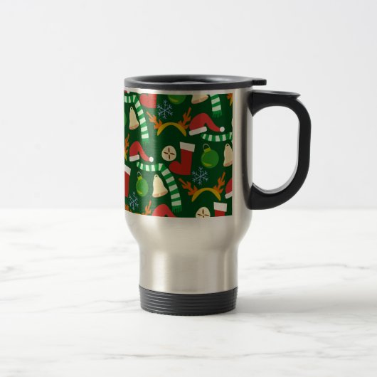 Cute Christmastime Holiday Gear Reisbeker (Rechts)