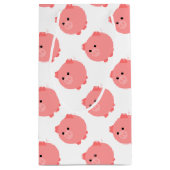 Cute Chubby Pig Gift Bag Klein Cadeauzakje (Achterkant)