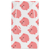 Cute Chubby Pig Gift Bag Klein Cadeauzakje (Voorkant)