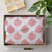 Cute Chubby Pig-weefselpapier Tissuepapier (Geschenk)