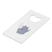 Cute Chubby Rhinoceros (Dos Angle)