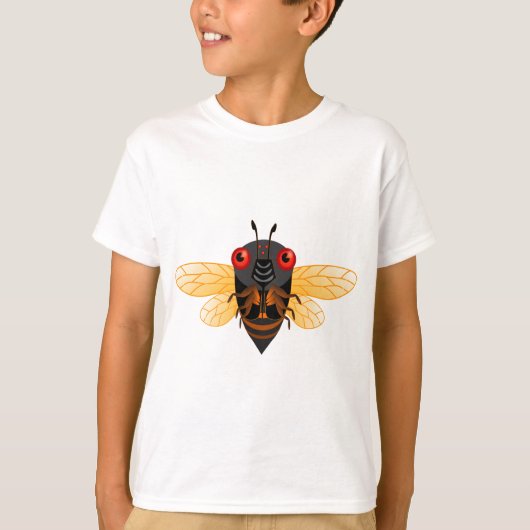 Cute Cicada T-shirt (Voorkant)