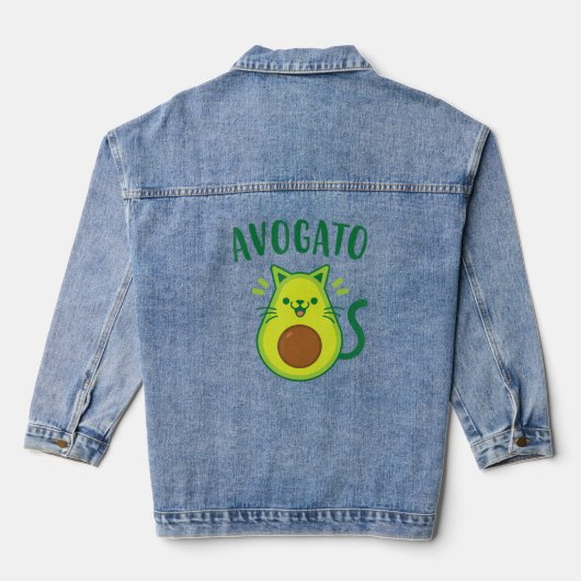 Cute Cinco de Mayo Avogato Avocado Cat Funny Avoca (Verso)